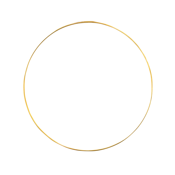 Metallic Wedding Hoop